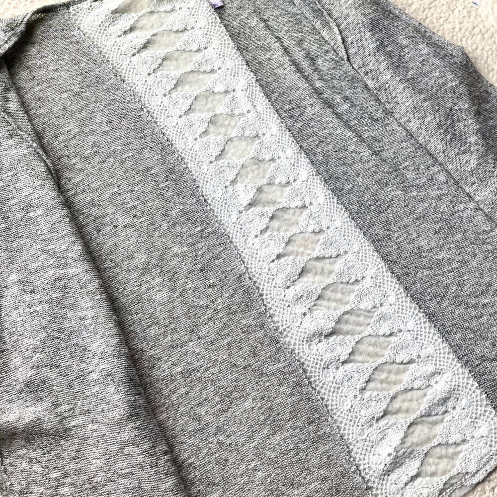 Francescas Collection Lace Detail Cardigan - Picture 2 of 6